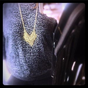 . Alexis Bittar heart  necklace new.